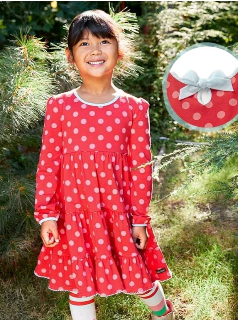 Matilda Jane Wonderment I Want That One Red Polka Dot Dress 10